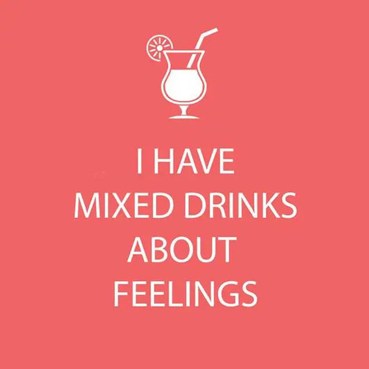 Mixed Drinks Napkin