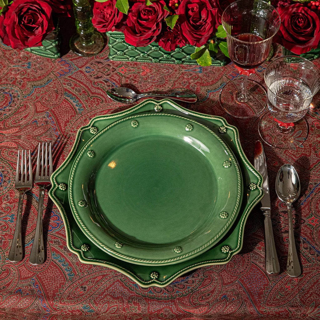 Berry & Thread  Dinner Plate - Basil