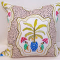 Limited Edition Monkey and Bananas Oat Pillow Cover w/ Welt