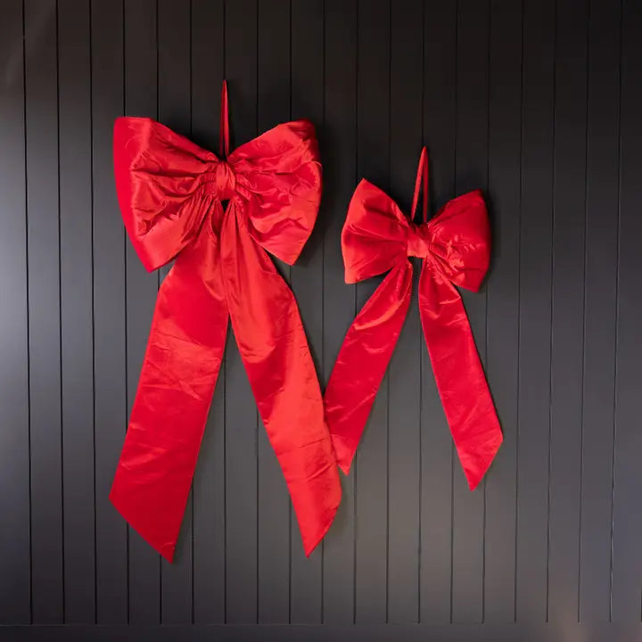 Oversized Ralph Red Velvet Bow Large