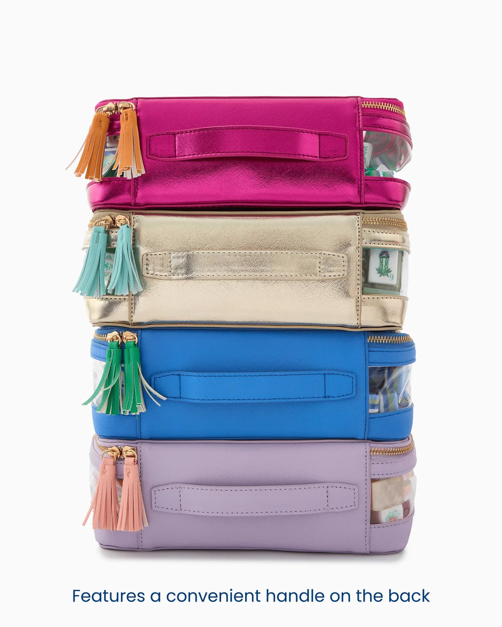 Gold Tile Storage Bag