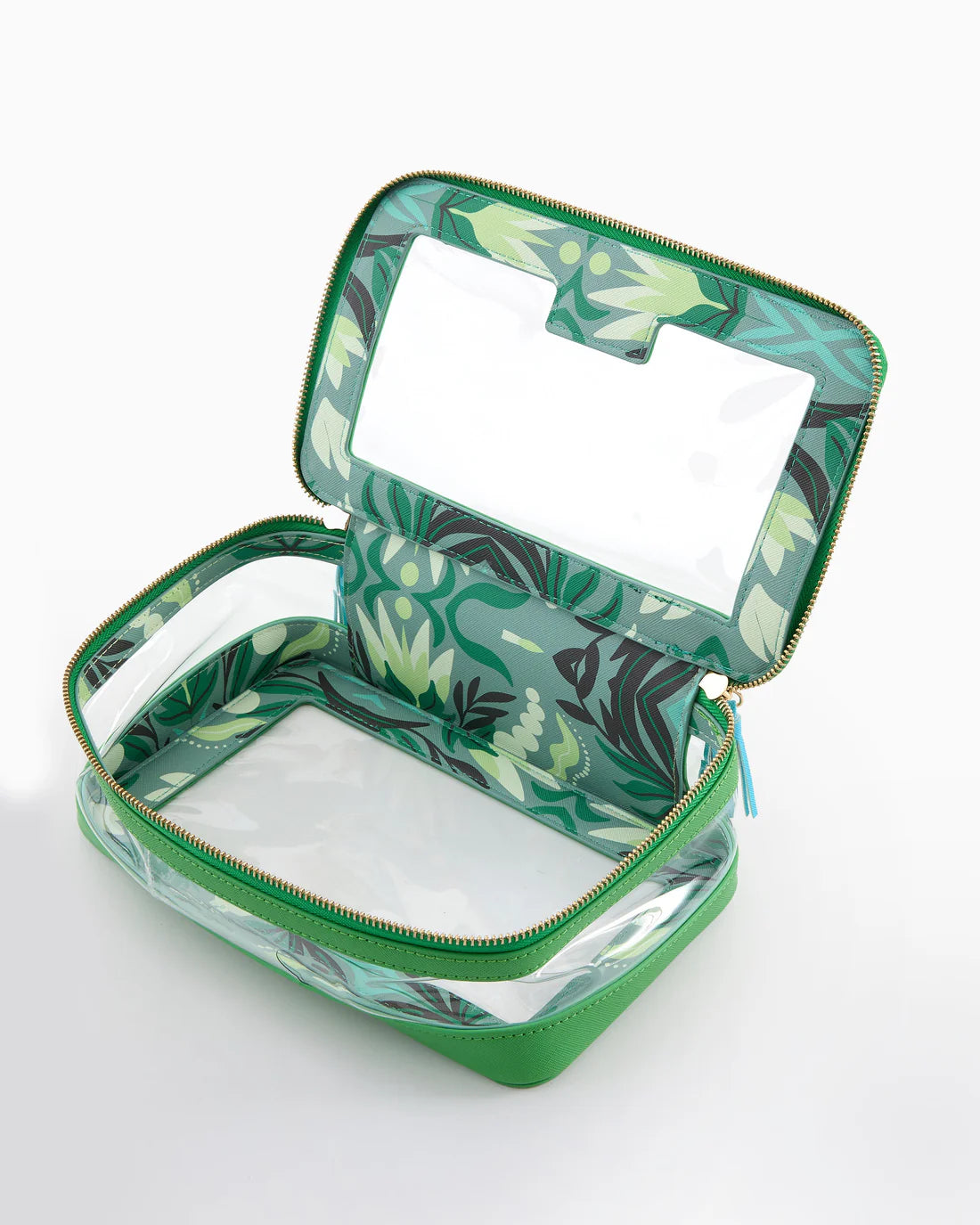 Green Tile Storage Bag