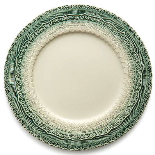 Finezza Green Holiday Charger