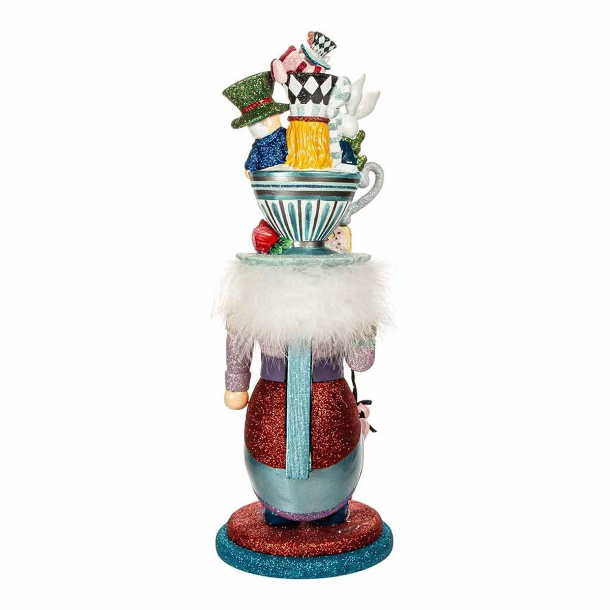 Hollywood Nutcrackers™ Alice Teacup Hat Nutcracker