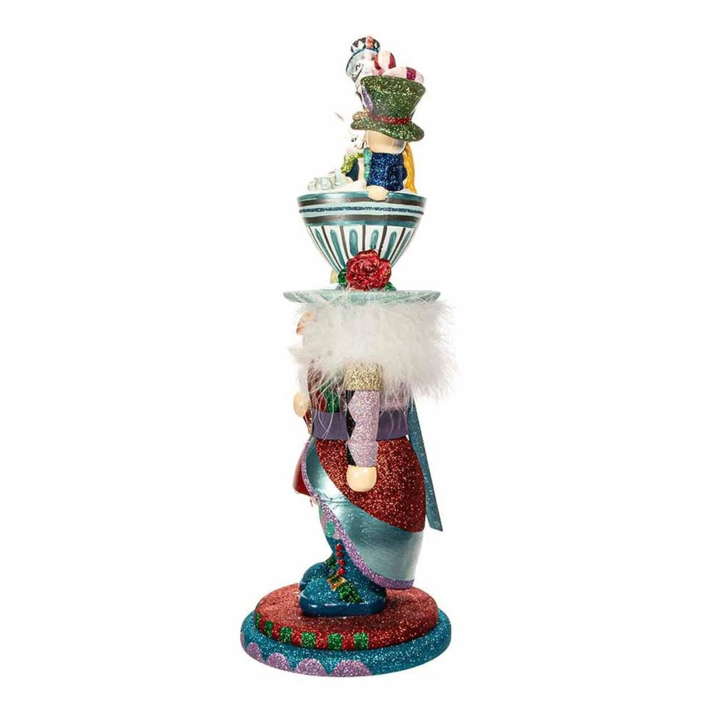Hollywood Nutcrackers™ Alice Teacup Hat Nutcracker
