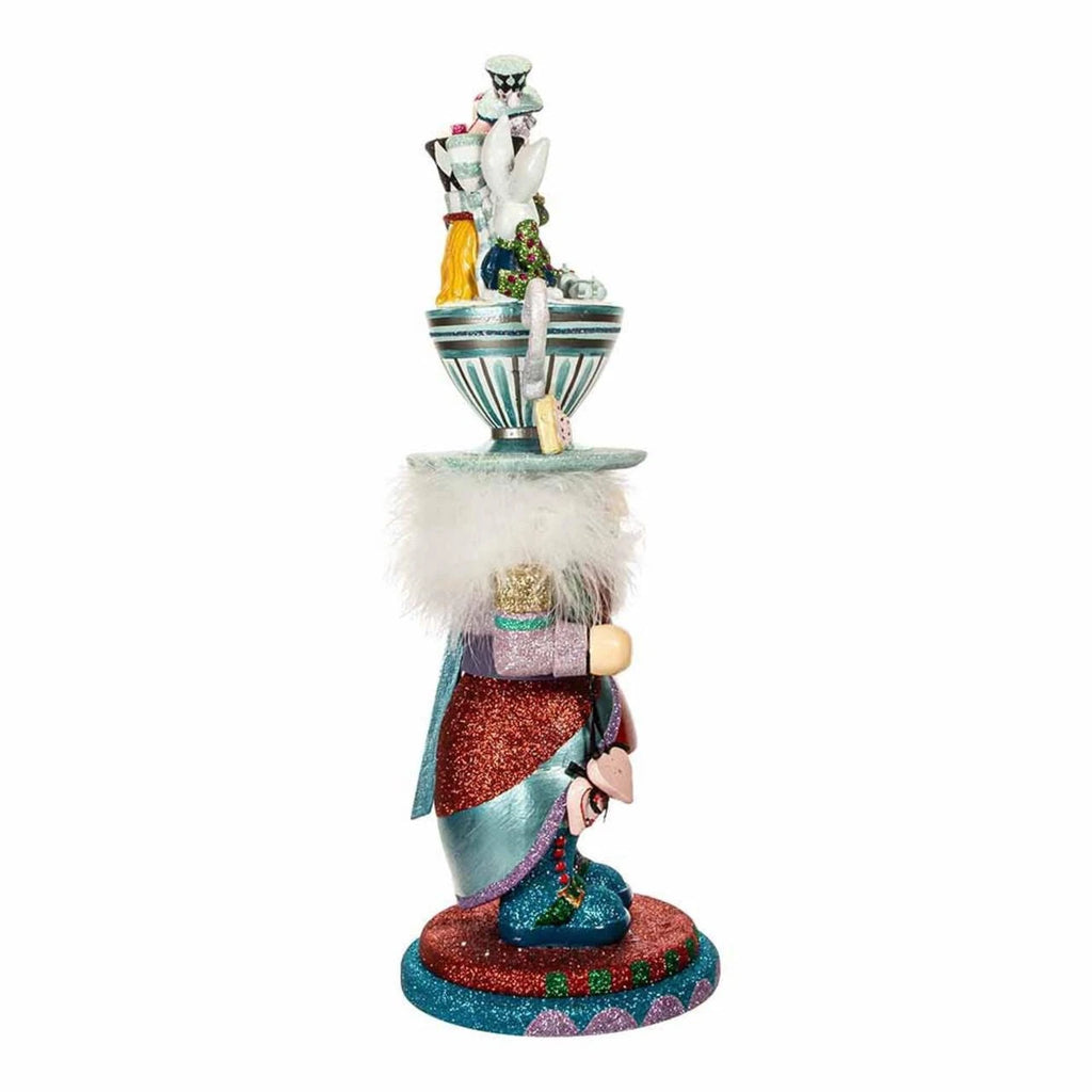 Hollywood Nutcrackers™ Alice Teacup Hat Nutcracker