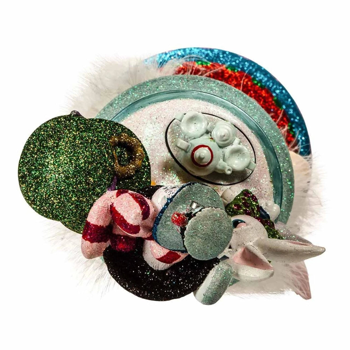Hollywood Nutcrackers™ Alice Teacup Hat Nutcracker