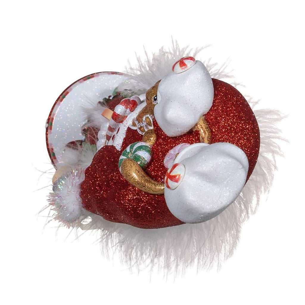 Hollywood Nutcrackers™ Gingerbread Soldier With Cupcake Body Nutcracker