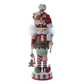 Hollywood Nutcrackers™ Gingerbread Soldier With Cupcake Body Nutcracker
