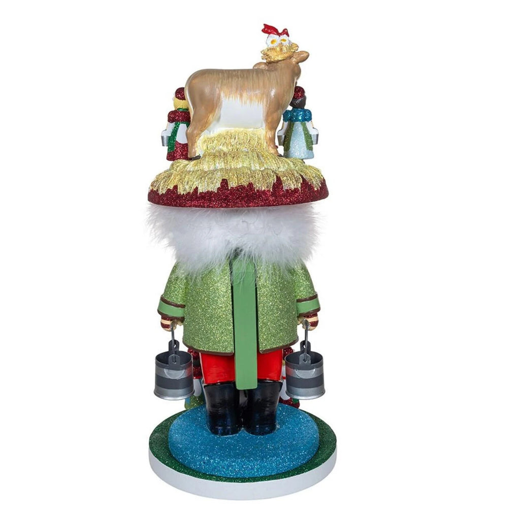 Hollywood Nutcrackers™ 8 Maids A Milking Nutcracker