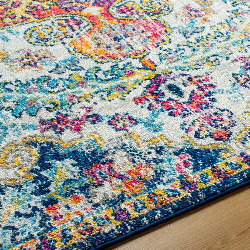 Harput Machine Woven Rug 5' Round