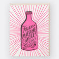 You Are Awesome Sauce Card