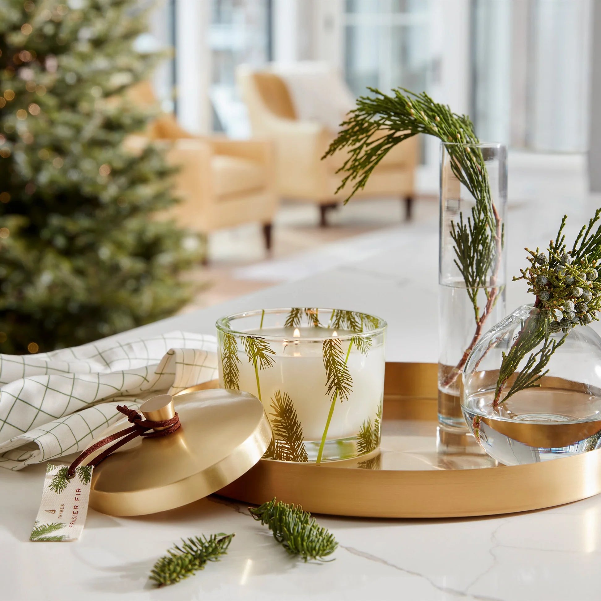 Thymes Frasier Fir Candle - Thumbnail 4