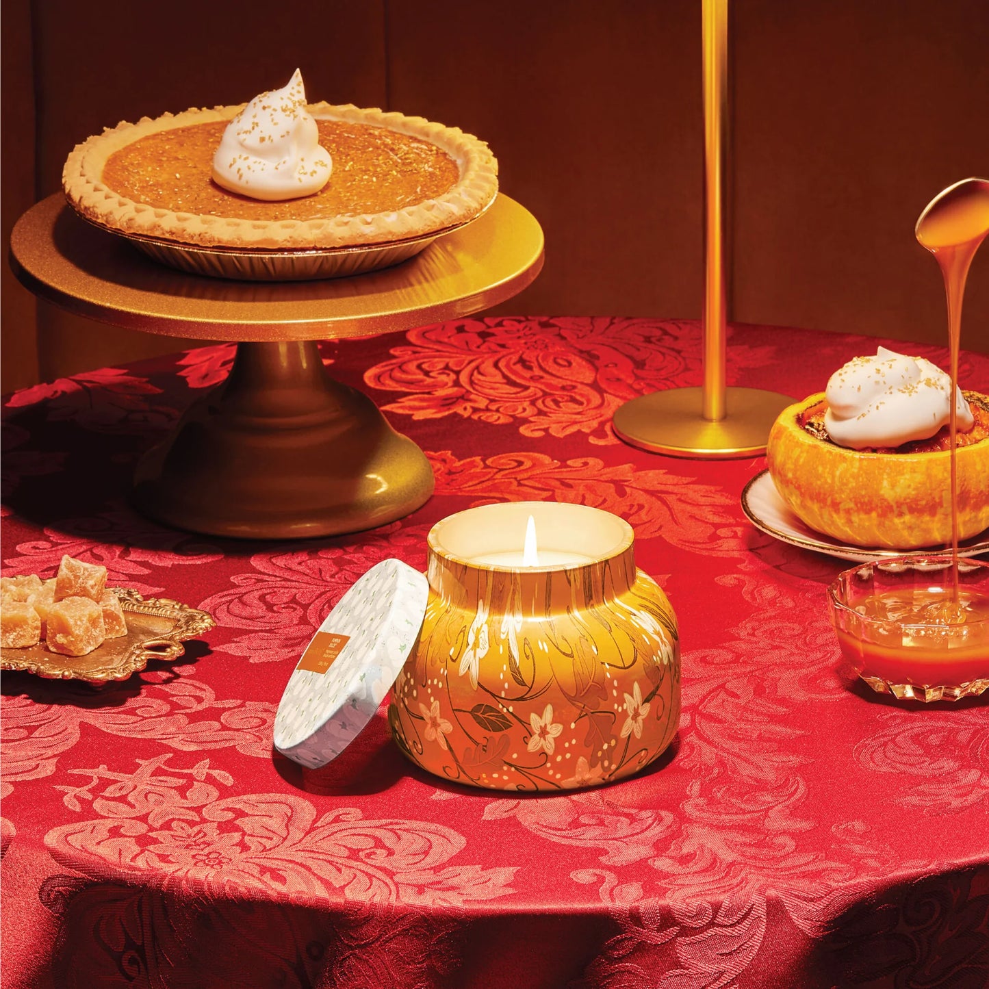 Pumpkin Dulce Holiday Pattern Play Signature Candle
