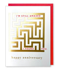 Amazed Anniversary Card