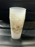 Veuve Gold Frosted Cup set/6