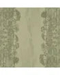 Jardin Spirituel Olive Jacquard Tablecloth 69"x120", Stain-Resistant Cotton