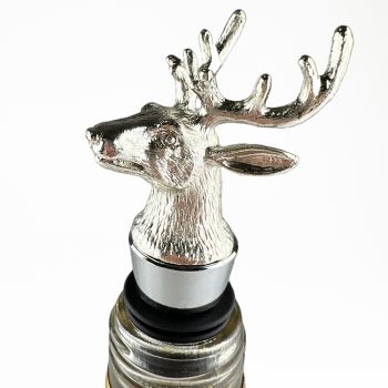 Bottle Stopper - Stag - Stainless