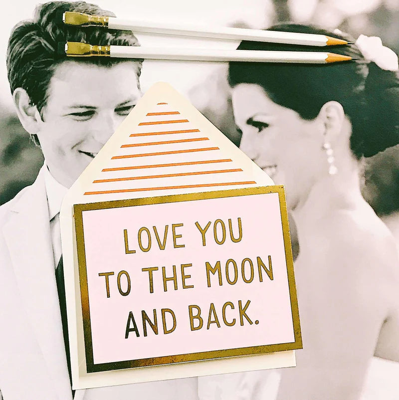 Love You To The Moon And Back Greeting Card