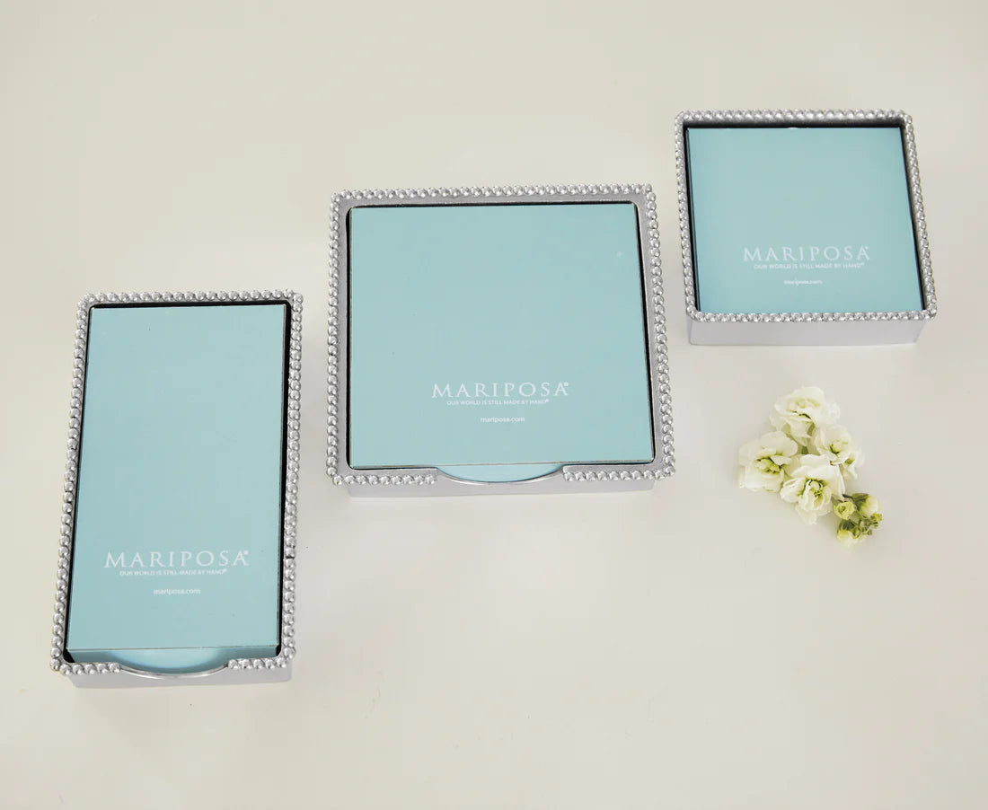 Beaded Guest Towel Holder with Insert