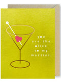 Olive to My Martini Card