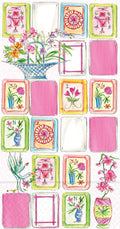 Mahjong Pink Guest Towel
