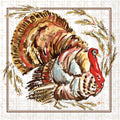 Turkey Collection Cocktail Napkin