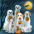 Ghost Dogs Cocktail Napkin