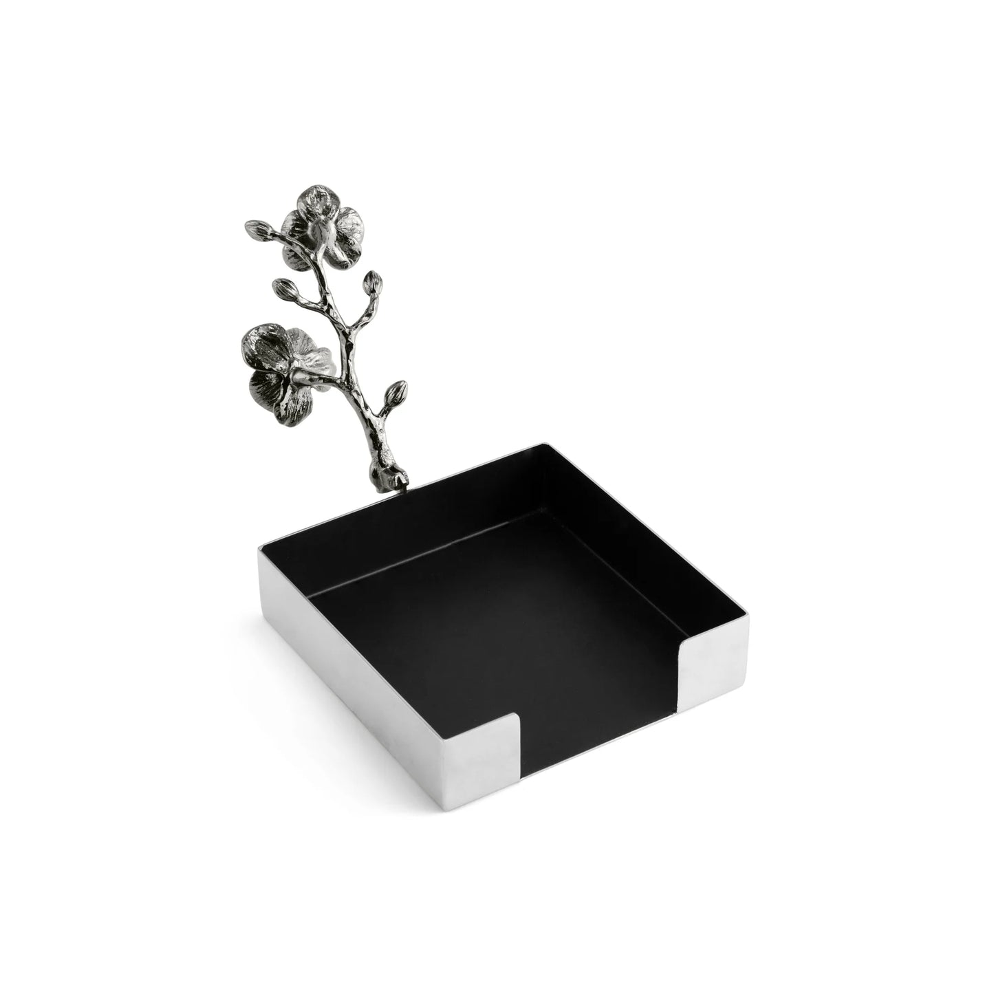 Black Orchid Cocktail Napkin Holder