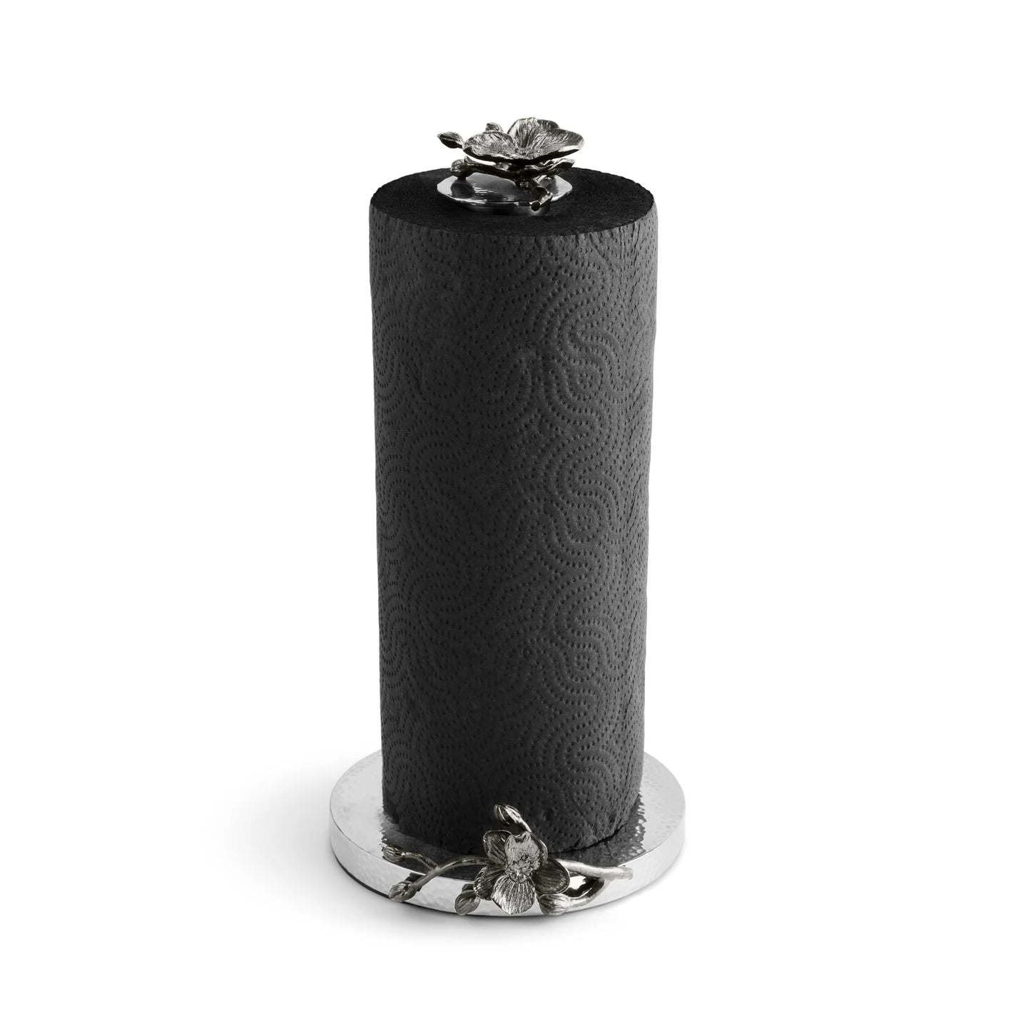 Black Orchid Paper Towel Holder