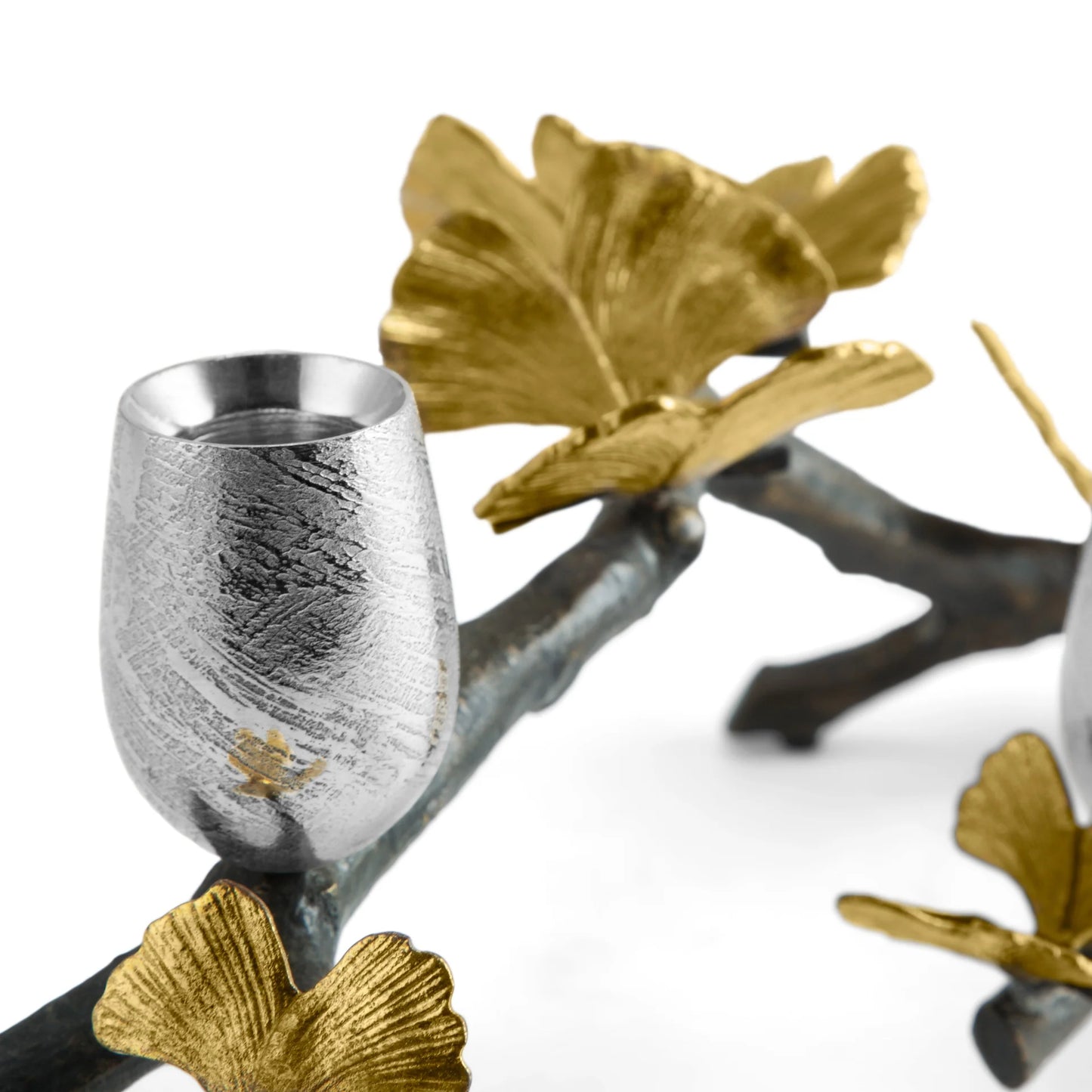 Butterfly Ginkgo Candleholders