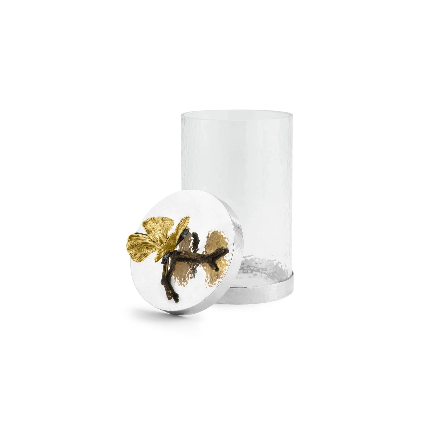 Butterfly Ginkgo Canister - Medium