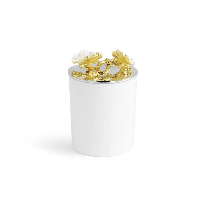 Butterfly Ginkgo Gold Scented Candle, 8 oz.