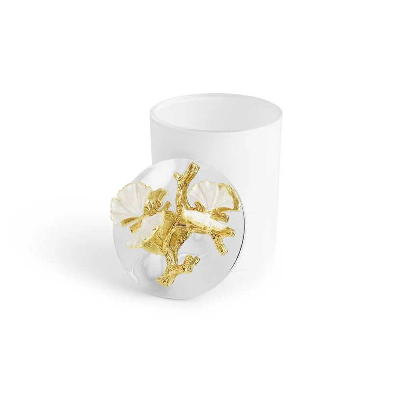 Butterfly Ginkgo Gold Scented Candle, 8 oz.