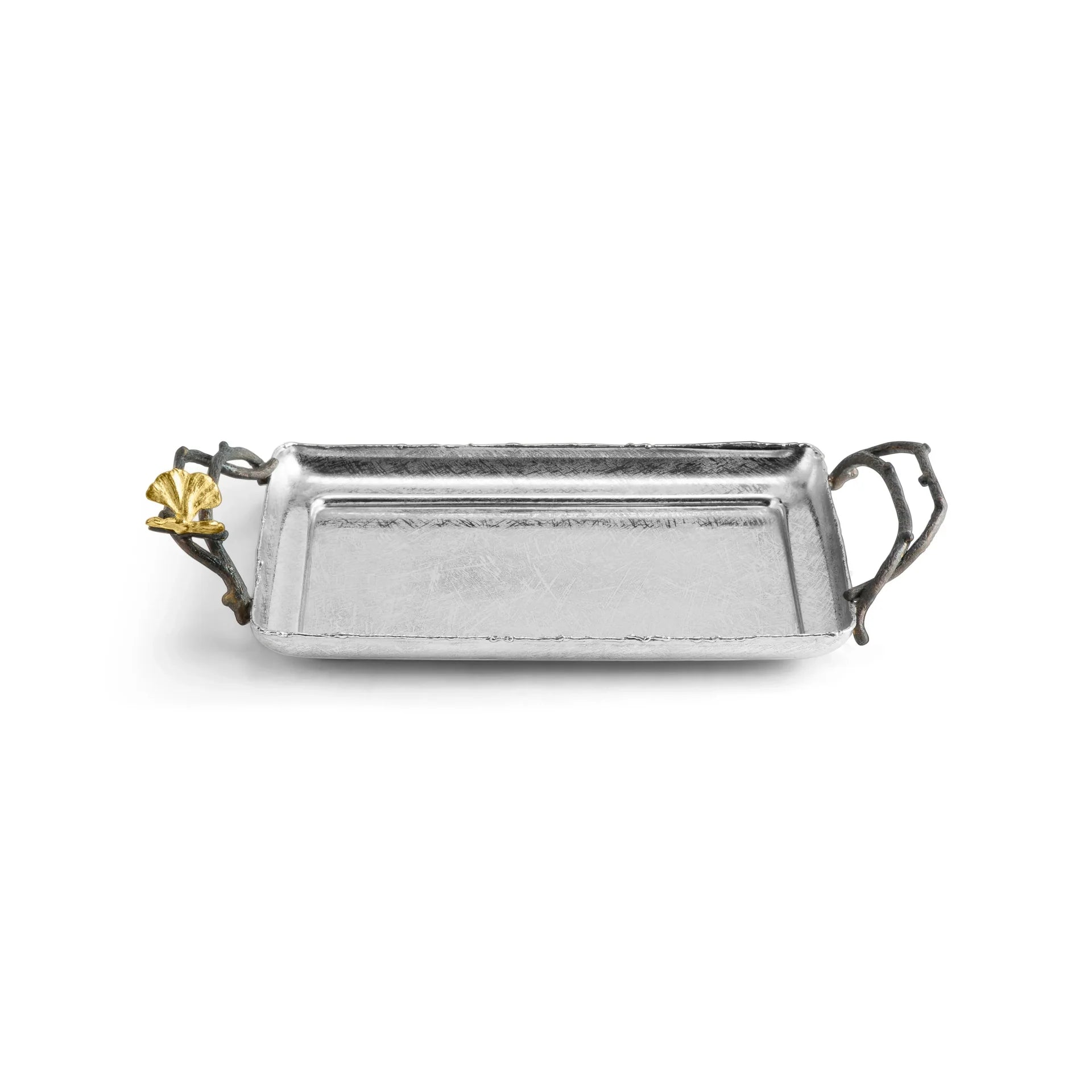 Butterfly Ginkgo Small Tray - Two Handle