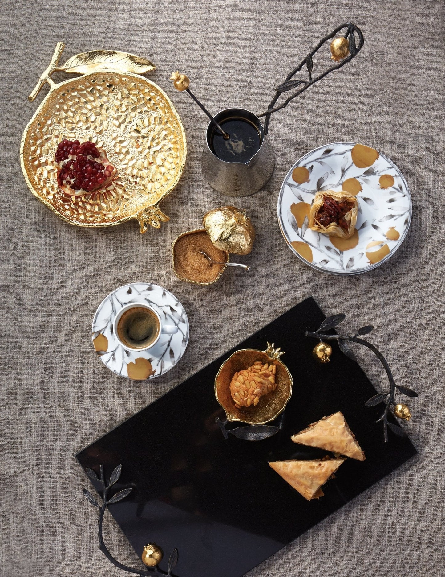 Pomegranate Cheeseboard w/ Knife