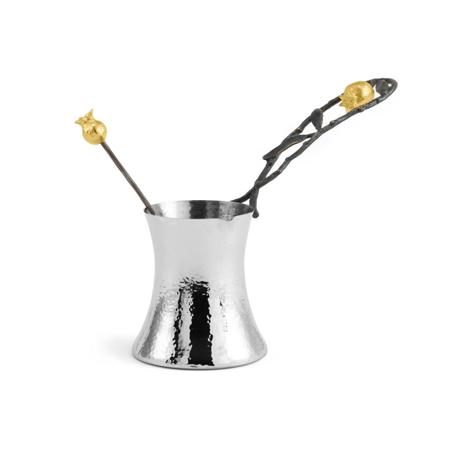 Pomegranate Coffee Pot & Spoon