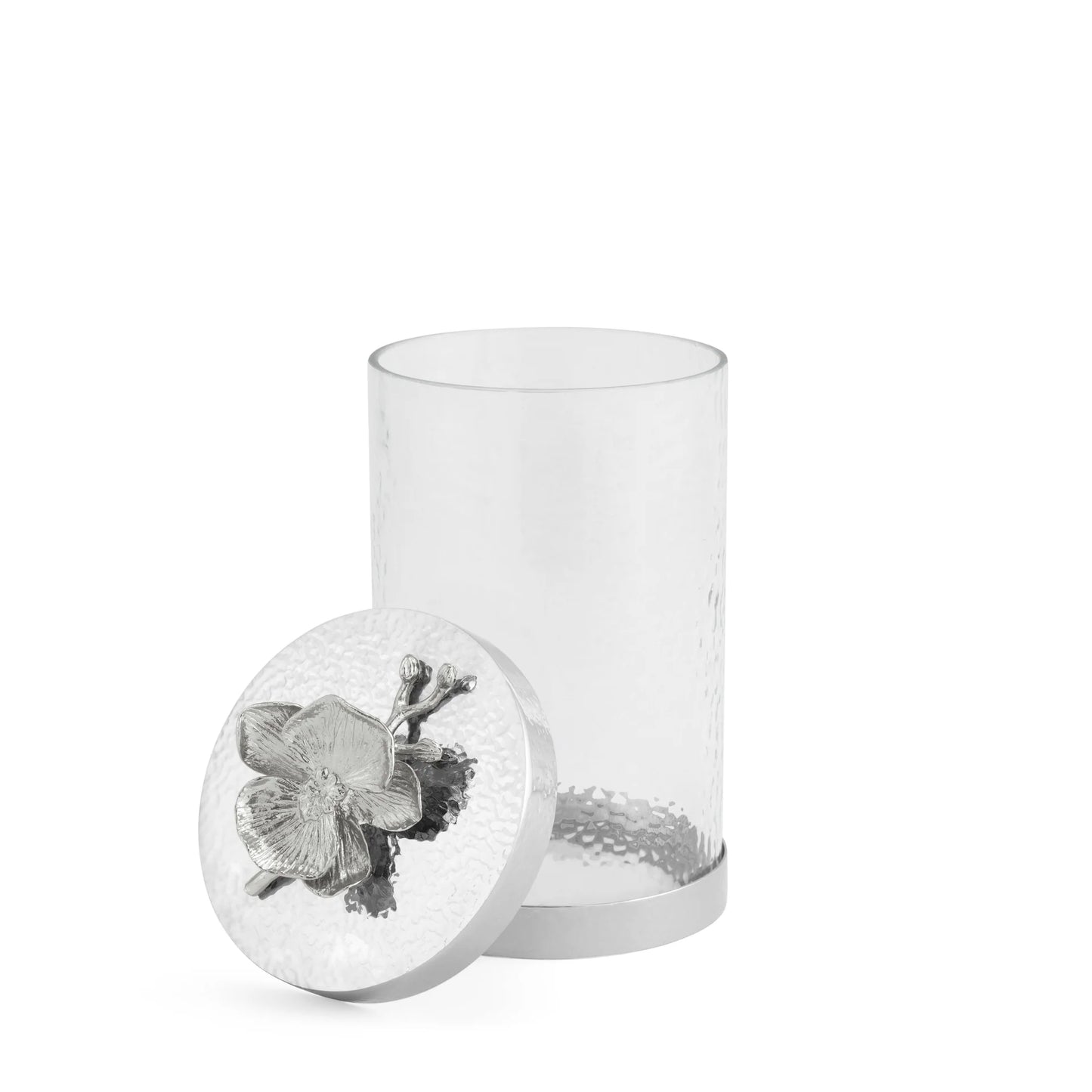 White Orchid Canister - Medium