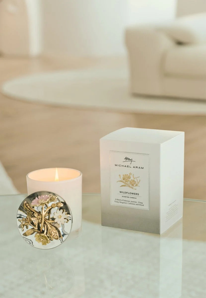 Wildflowers Scented Candle, 8 oz.