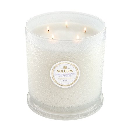 Mountain Lavender & Chamomile 5 Wick Hearth Candle