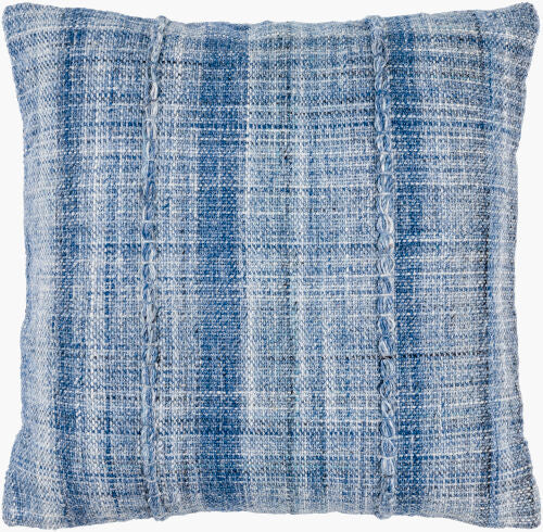 Mudcloth Pillow Blue