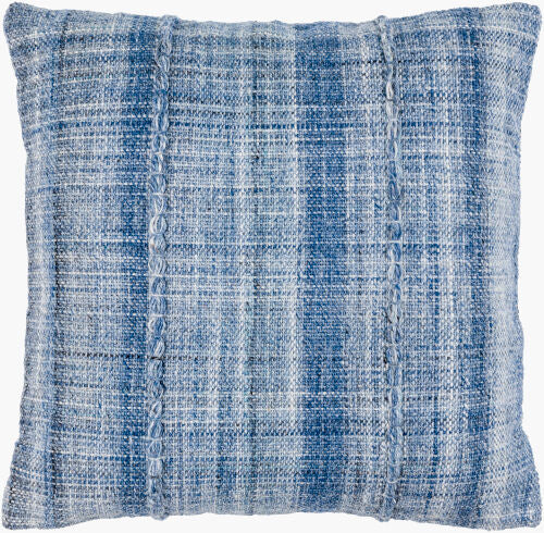 Mudcloth Pillow Blue