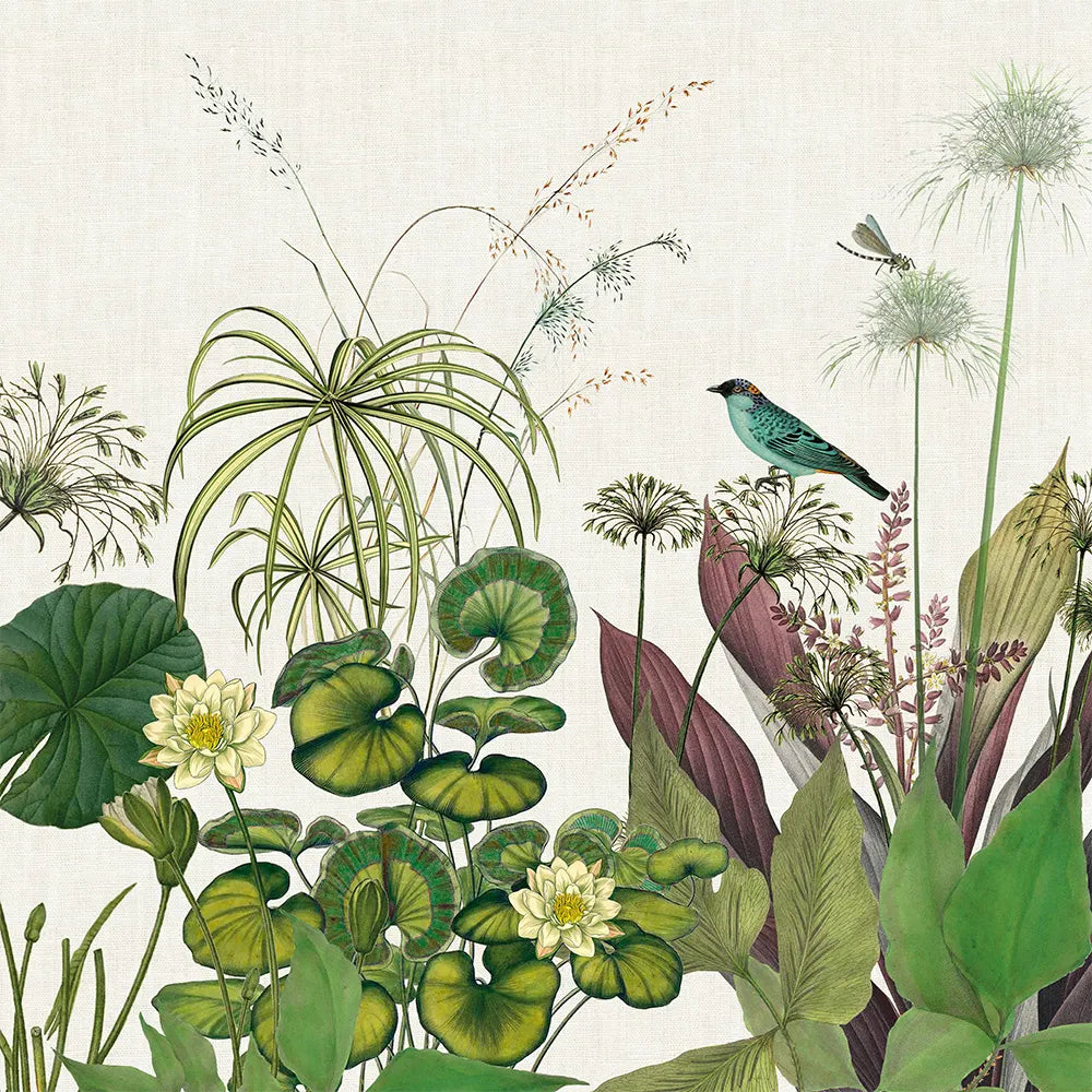 Garnier Thiebaut Nenuphars Parchemin Napkin - Thumbnail 5