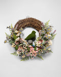 Spring Fling Bird Easter Wreath