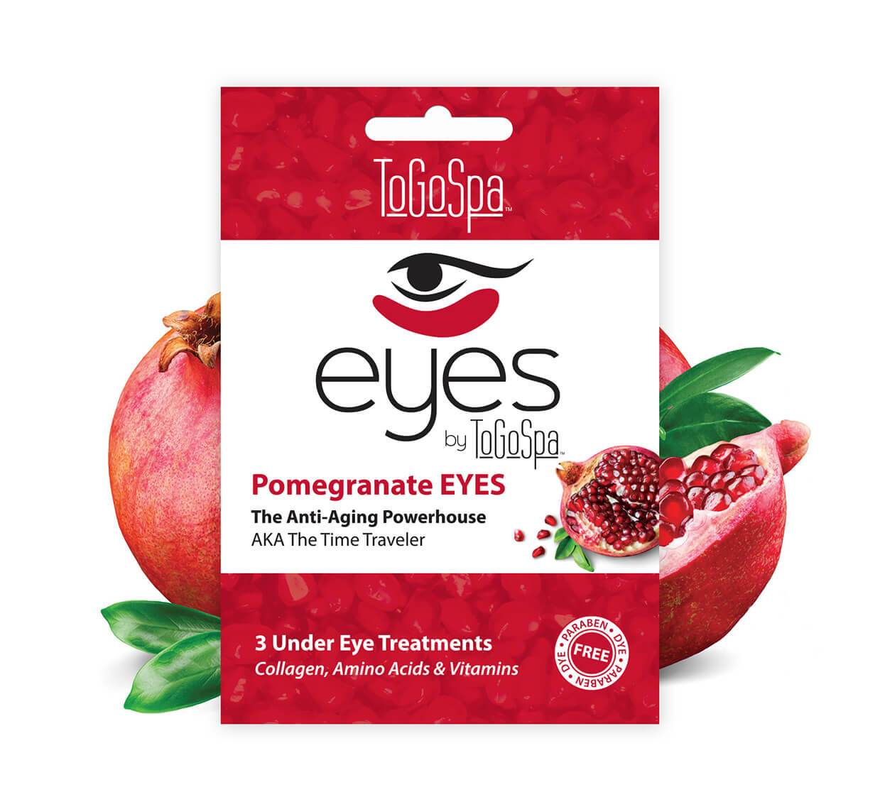 Pomegranate EYES: AKA The Time Traveler