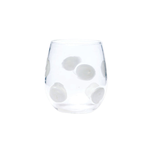 Drop Stemless Wine Glass