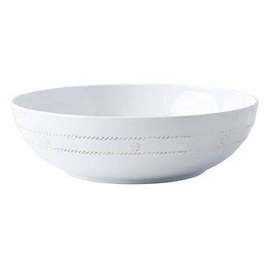 Berry & Thread Melamine Bowl 12 in. - Whitewash