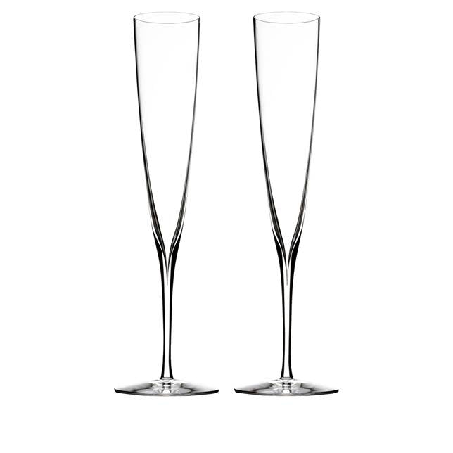 Elegance Champagne Trumpet Flute, Pair
