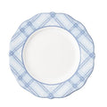 Tartan Chambray Dessert/Salad Plate