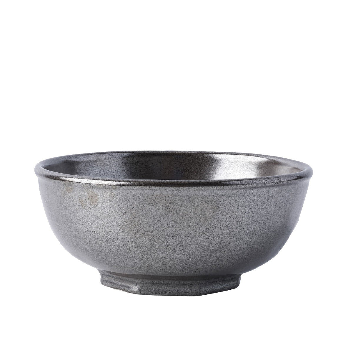 Pewter Stoneware Berry Bowl